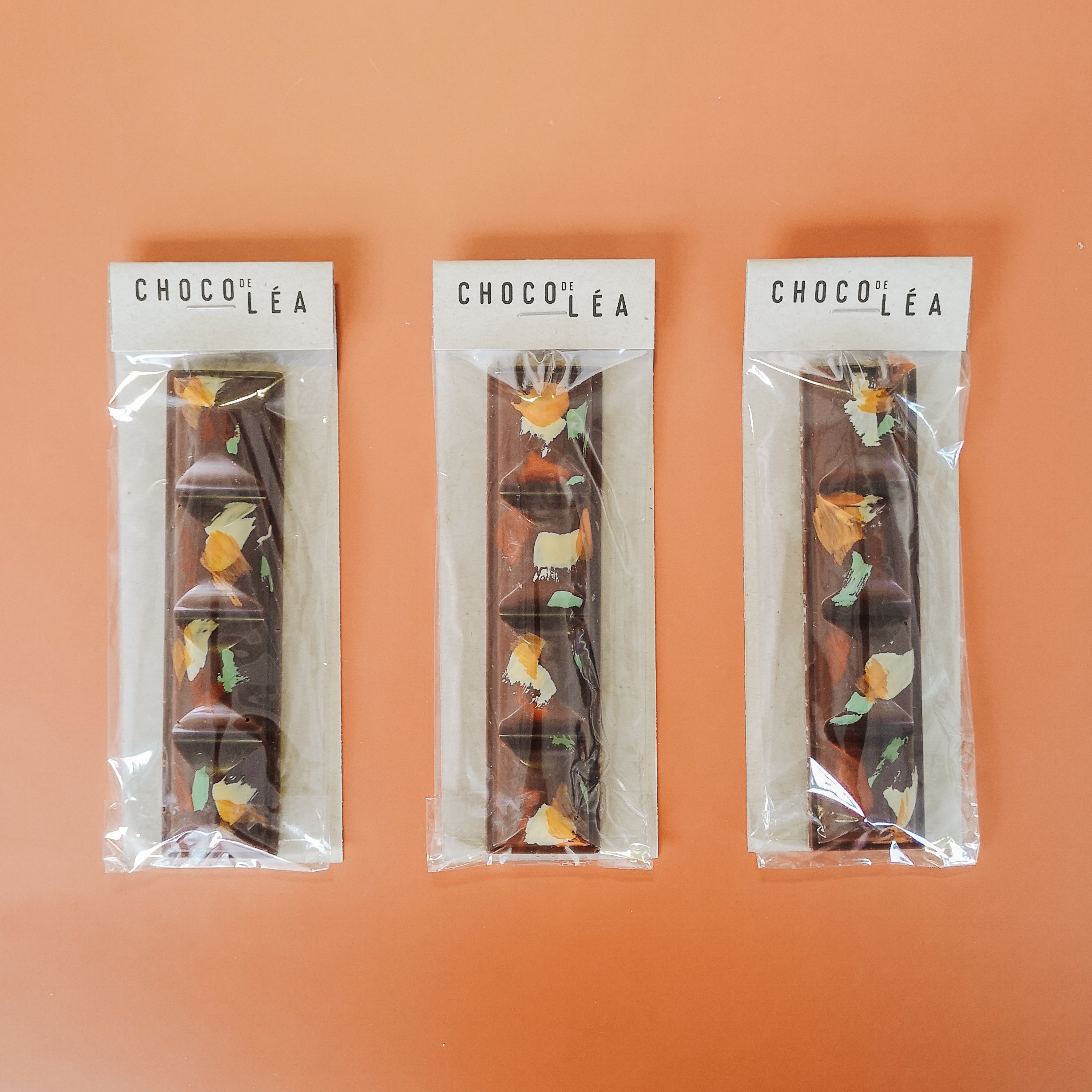 Barre de chocolat au la!t d'avoine à la citrouille épicée