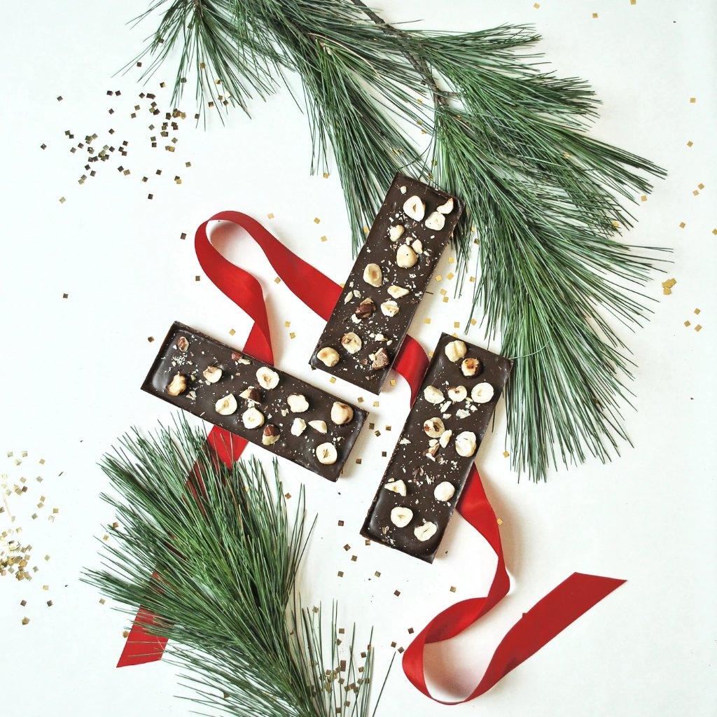 Barre chocolat au "lait" d'avoine, noisette et mélilot - Choco de Léa