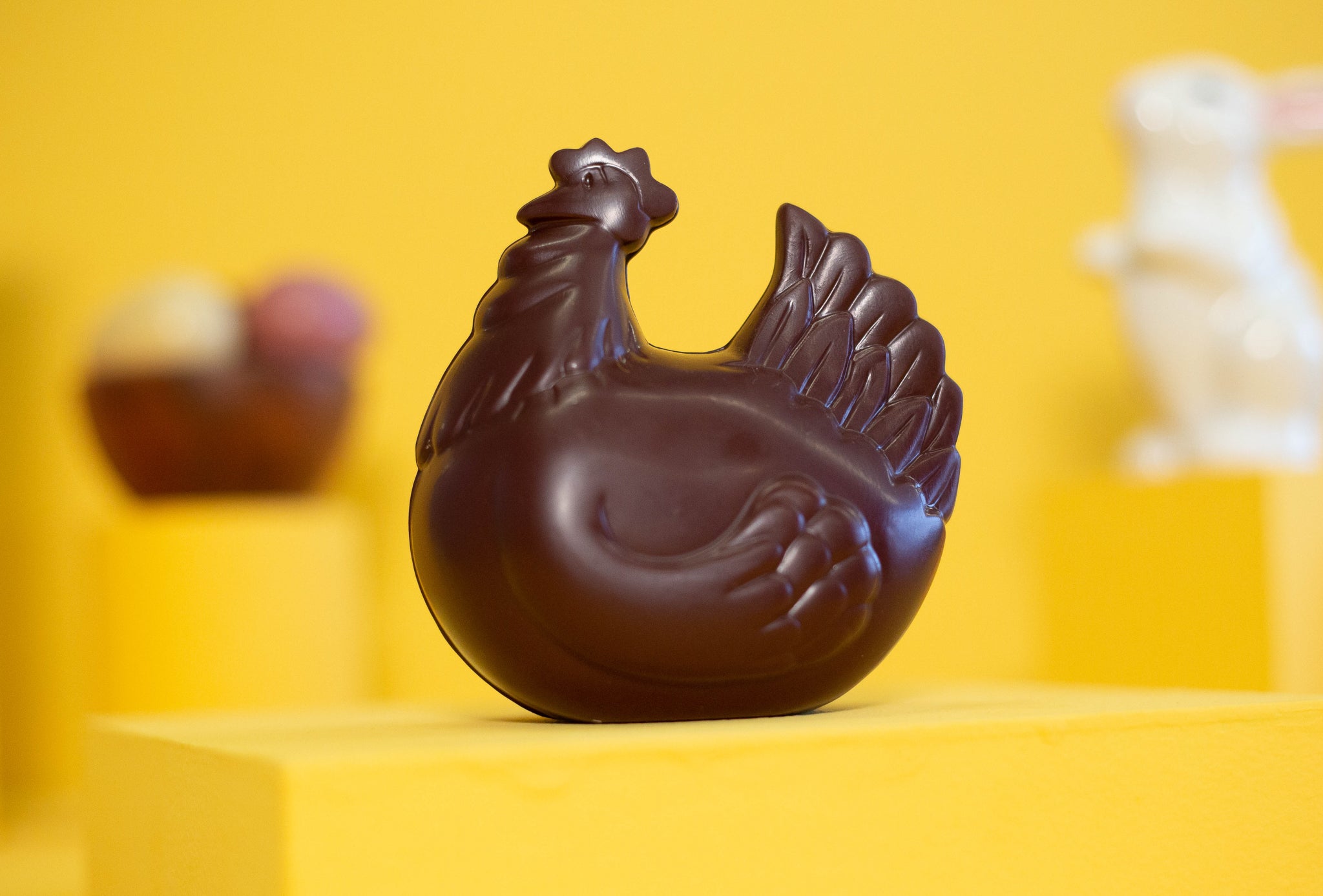 Easter chicken - dark chocolate