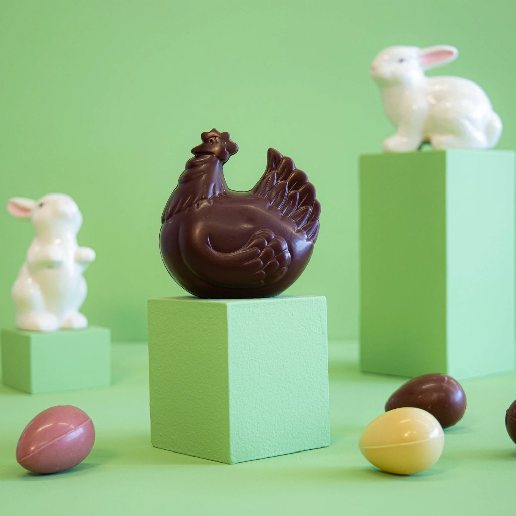 Easter chicken - dark chocolate