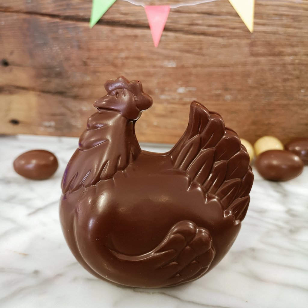Easter chicken - dark chocolate